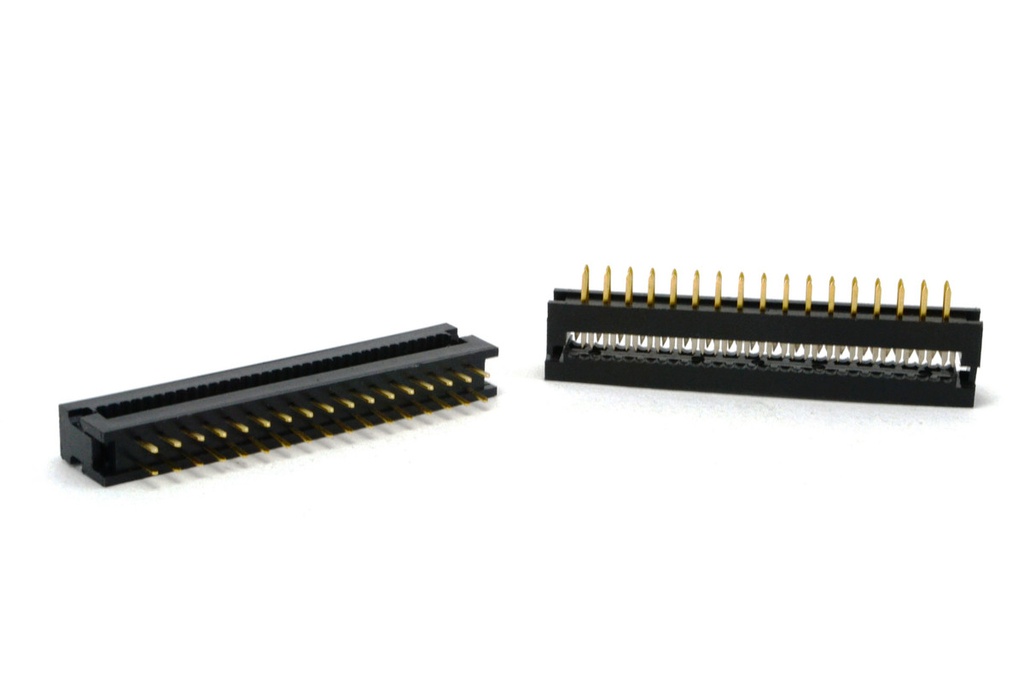 CONECTOR 34 VIAS P/CABLE PLANO P/IMPRESO