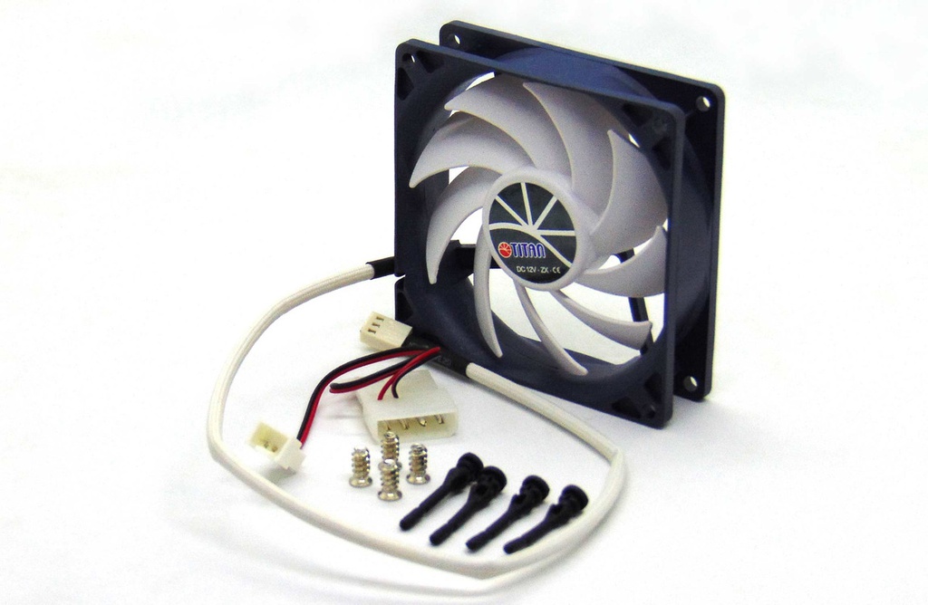 FAN 92x92x25mm 12V KUKRI C/RULEMAN 3 CABLES