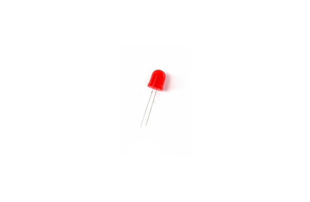 LED 10mm ROJO INTERMITENTE