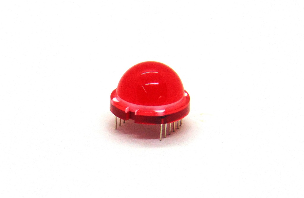 LED 20mm ROJO DIFUSO