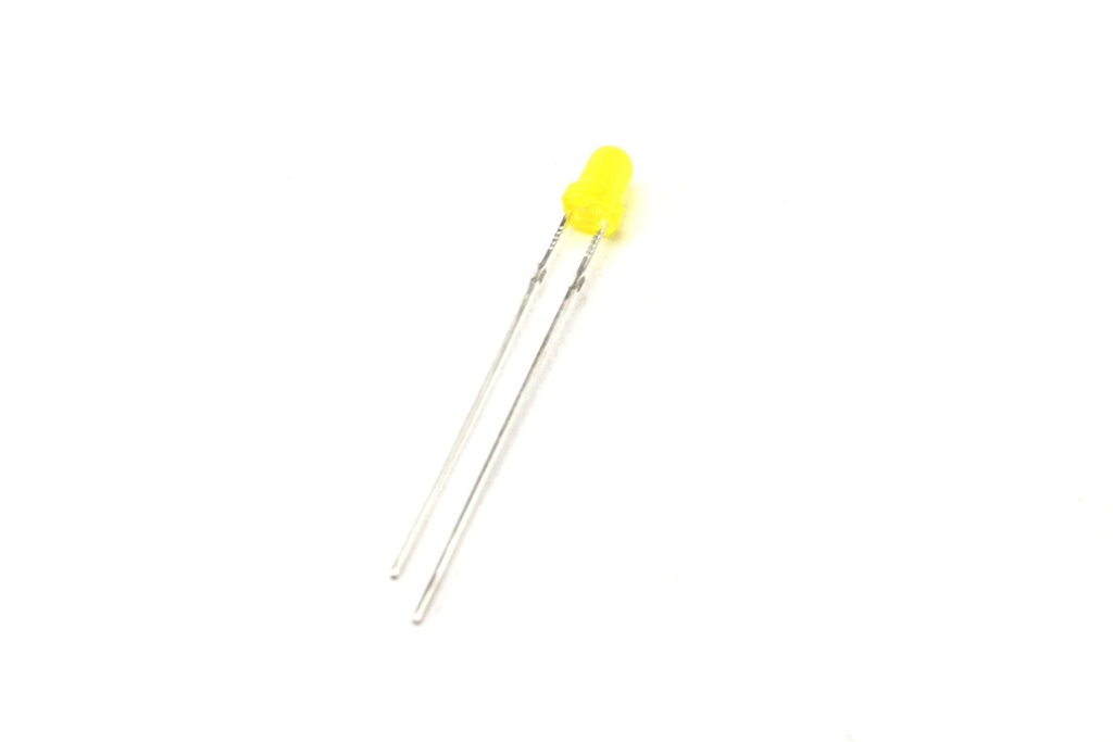 LED 3mm AMARILLO DIFUSO