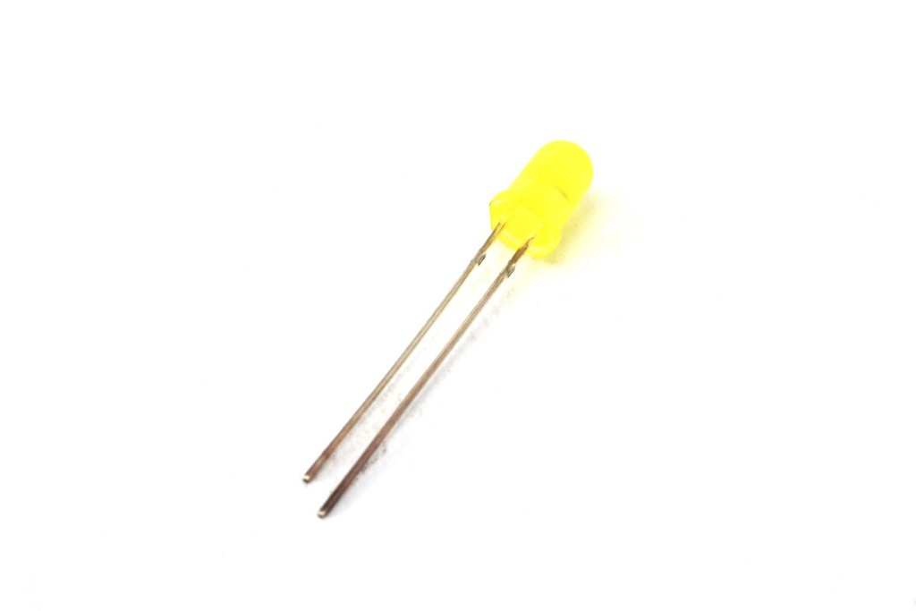 LED 5mm AMARILLO DIFUSO