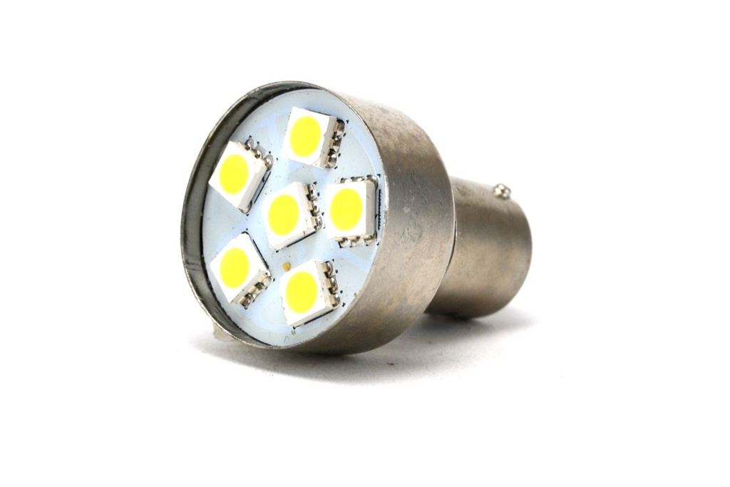 LAMPARA DE 6 LED SMD BLANCOS (1 POLO)