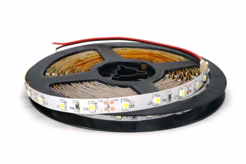 TIRA FLEXIBLE LATERAL 60 LED SMD AZUL