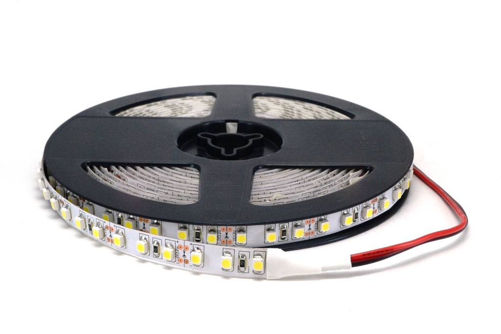 TIRA FLEXIB. INTERIOR 120 LED SMD BLANCO FRIO 12V