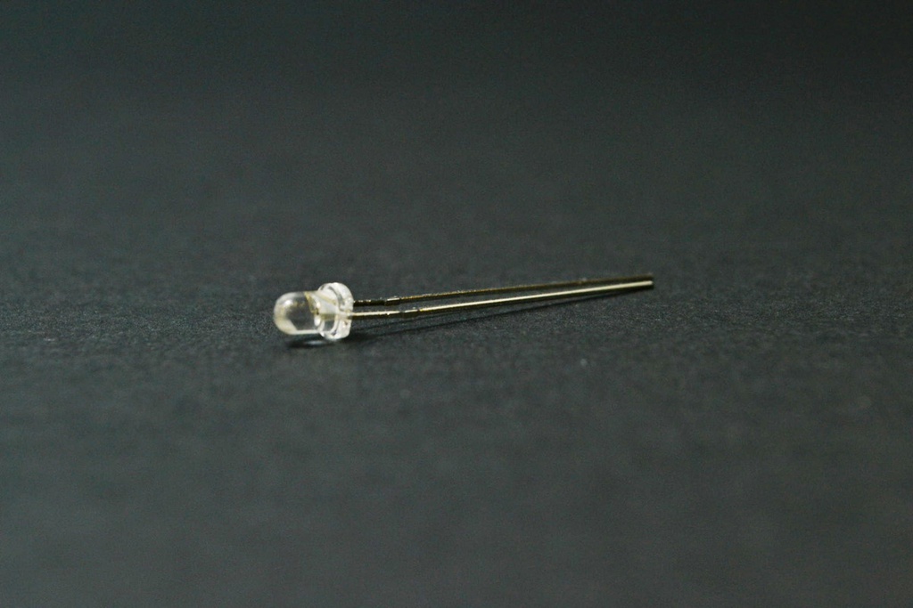 LED INTERMITENTE 3mm BLANCO 2000mCd WATER CLEAR