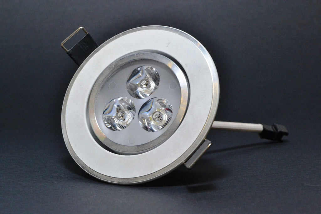 APLIQUE DICROICA DE LED 3W 220V BLANCO FRIO