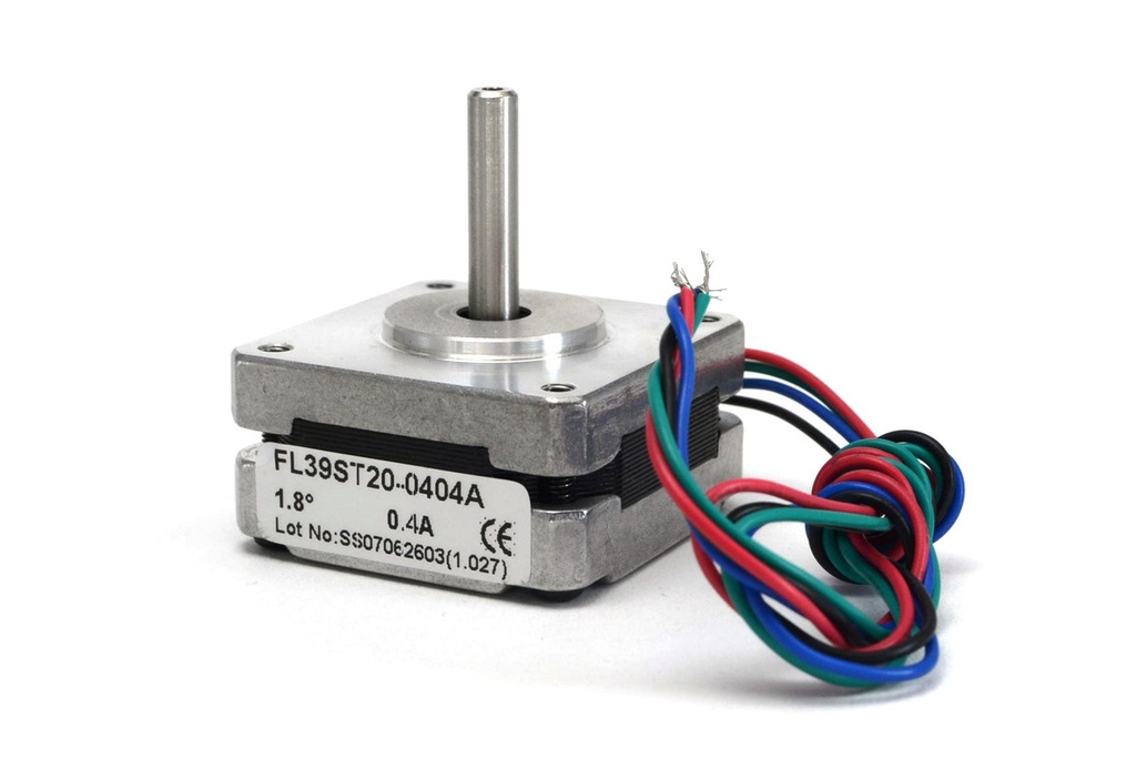 1.8º STEPPER MOTOR 2.64V 0.4A 39x20mm 650g/cm