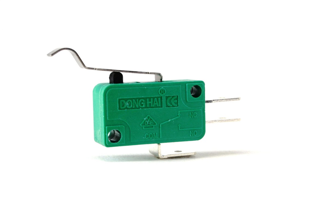 MICROSWITCH 10AMP. PALANCA CURVA