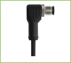 CONECTOR CIRCULAR M12 MACHO 3 VIAS 90° C/CABLE