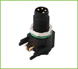 CONECTOR CIRCULAR M8 MACHO 3 VIAS P/IMPRESO