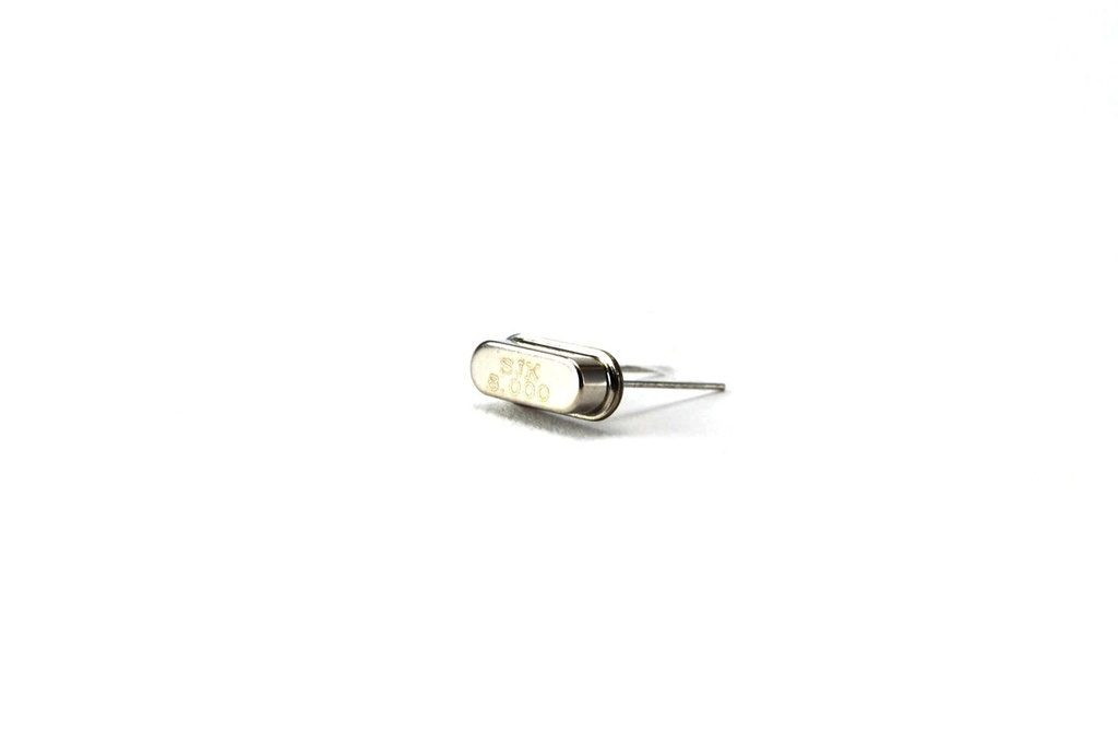 CRISTAL 8 Mhz PERFIL BAJO