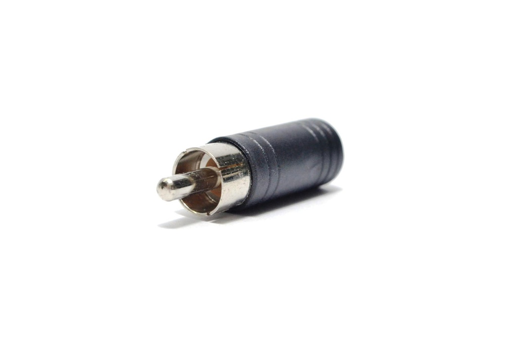 ADAPT. RCA MACHO/JACK 3.5mm MONO