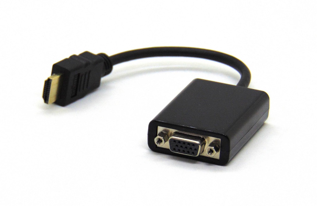 ADAPTADOR HDMI MACHO A VGA HEMBRA