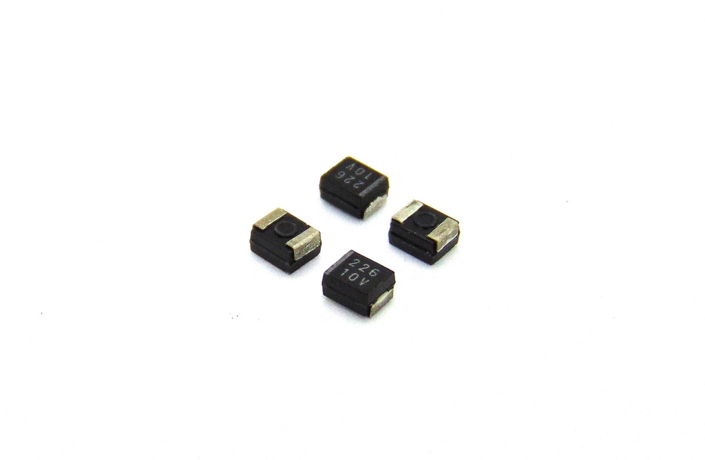 CAP. TANTALIO SMD 22uF 6.3V