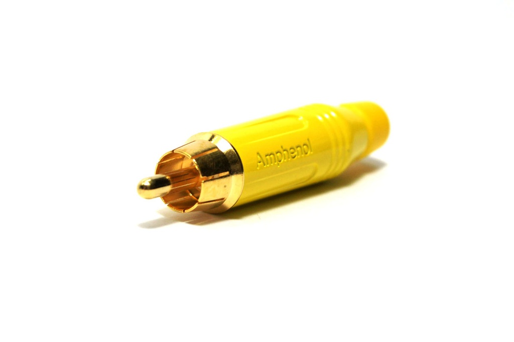 RCA MACHO AMARILLO P/CABLE