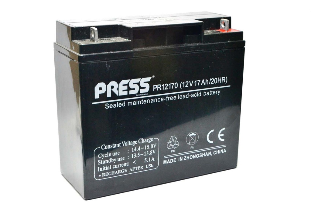 BATERIA 12V 17A GEL (181x76x167mm)