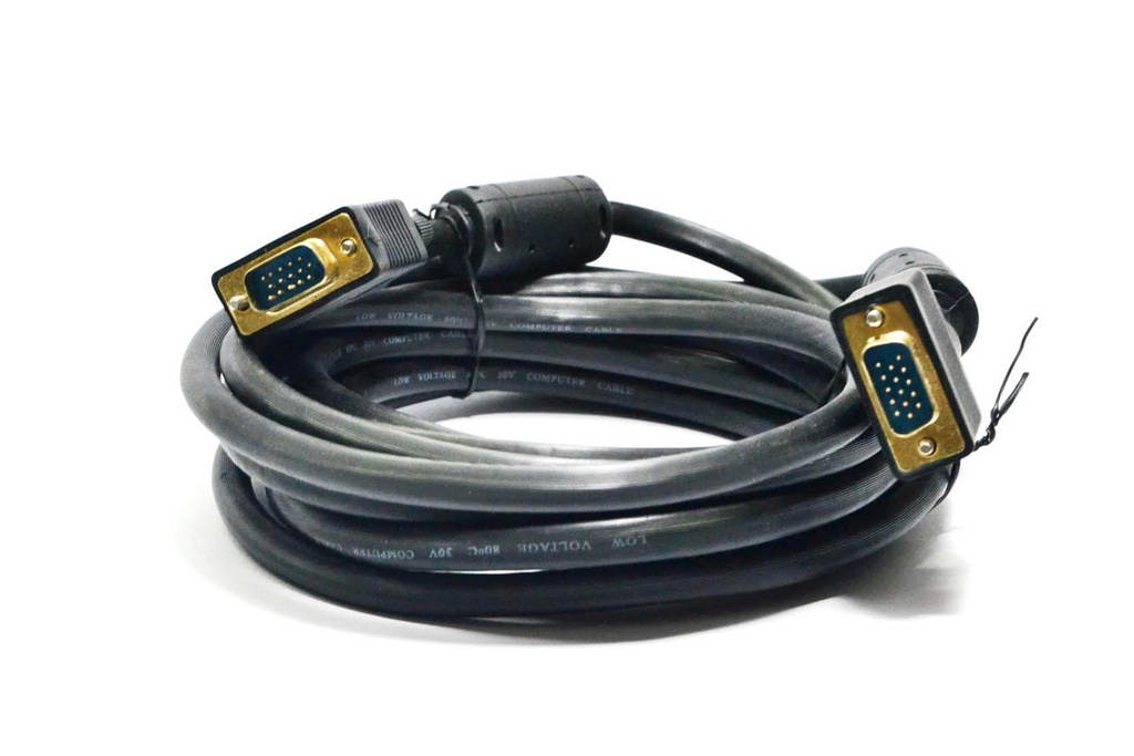 CABLE DB15M/DB15M P/VGA 4Mts C/FILTRO