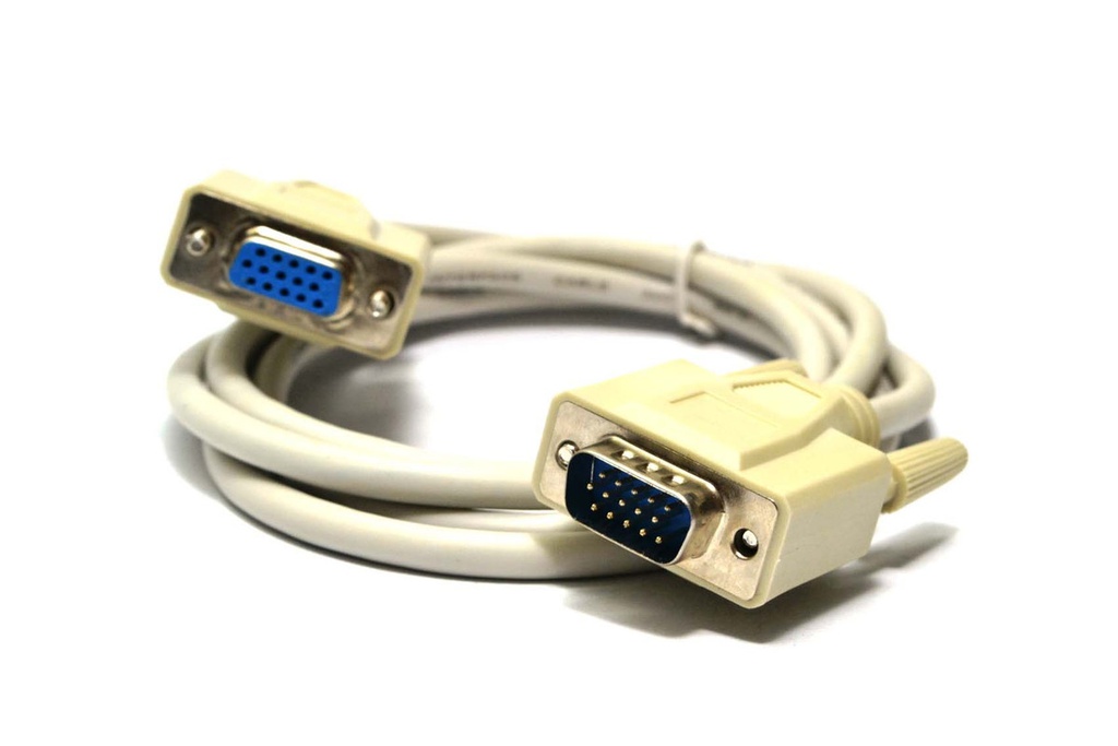 CABLE P/VGA DB15M/DB15H 1.5Mts