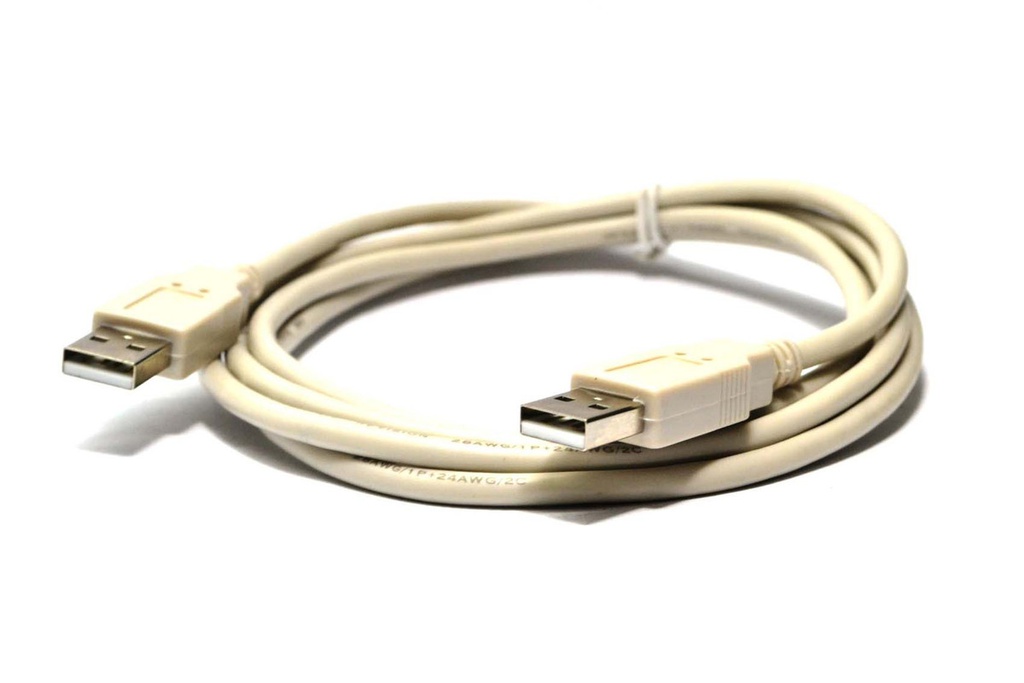 CABLE USB MACHO-MACHO 1.80 Mts