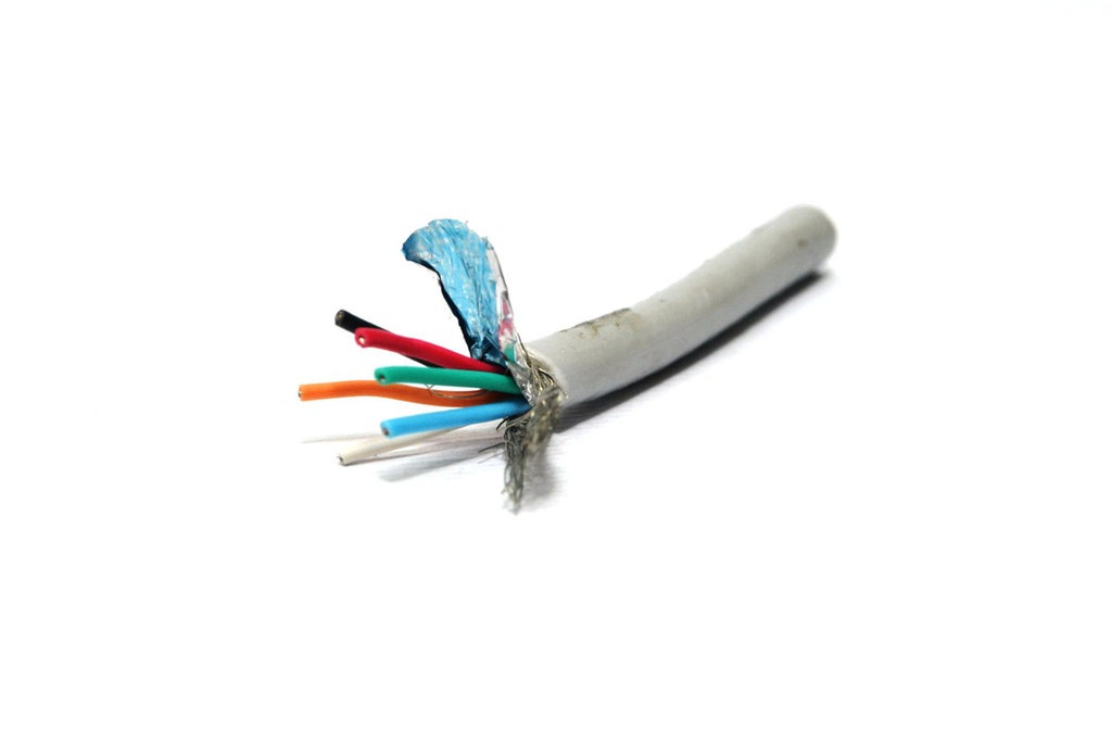 CABLE BLINDADO 6x0.22 GRIS