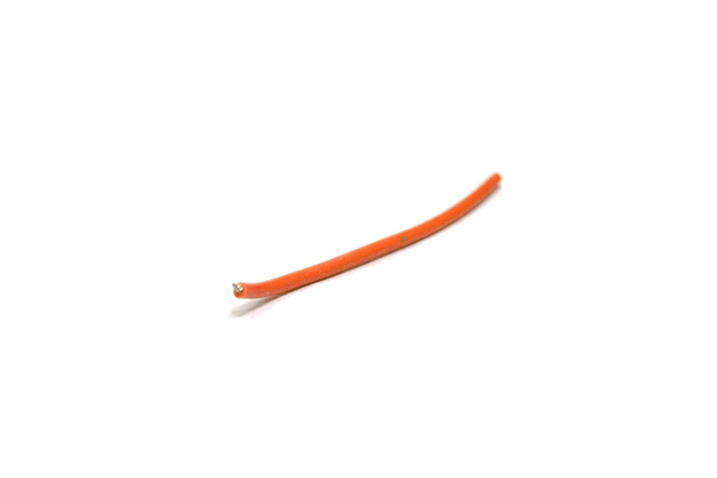 CABLE 1x0.35 NARANJA