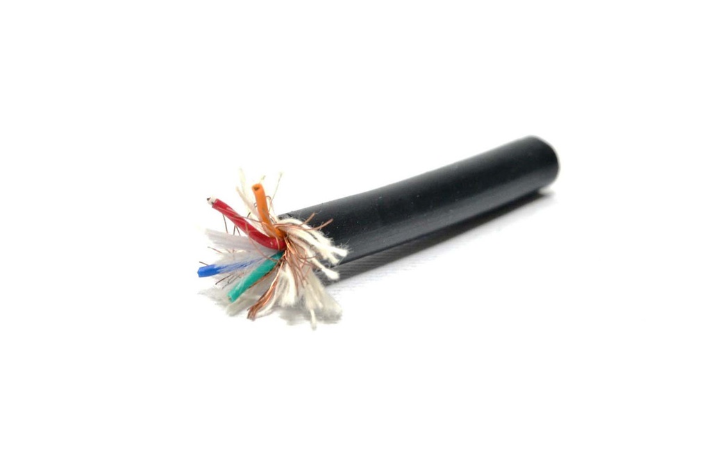 CABLE MALLADO 5x0.22 CON ALGODON