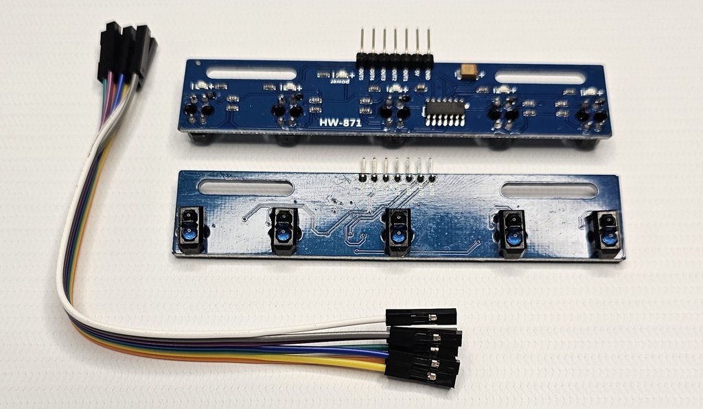 PLACA SENSOR DE LINEA PARA ROBOT VELOCISTA