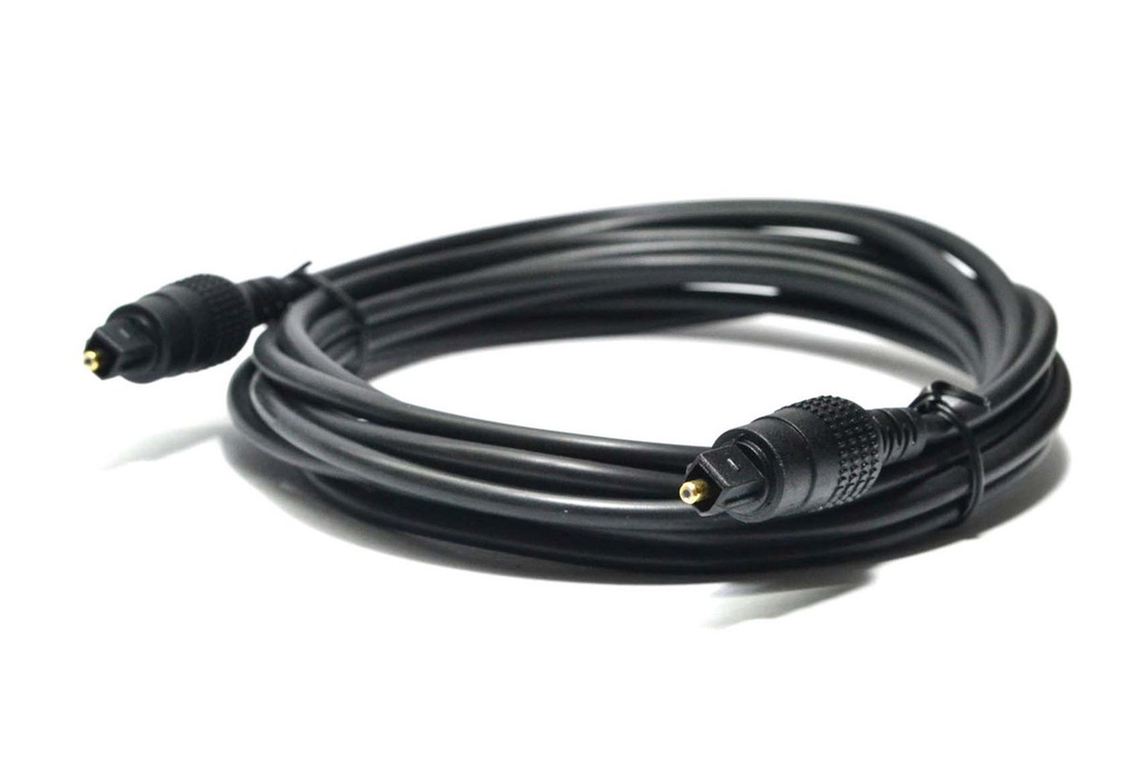 CABLE FIBRA OPTICA TOSLINK 3Mts