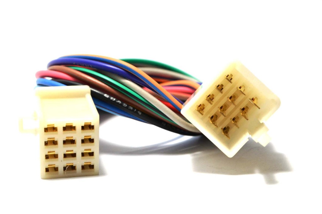 JUEGO DE CONECTOR 12 VIAS CABLE/CABLE