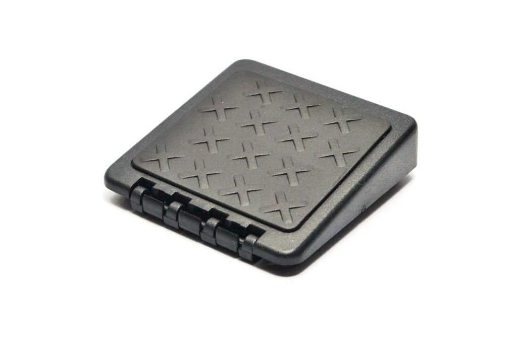 PEDAL PLASTICO NEGRO 75x80x35mm