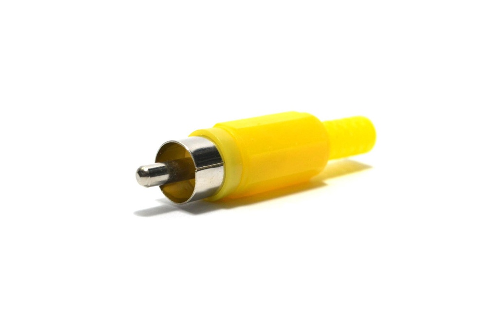 RCA MACHO AMARILLO P/CABLE