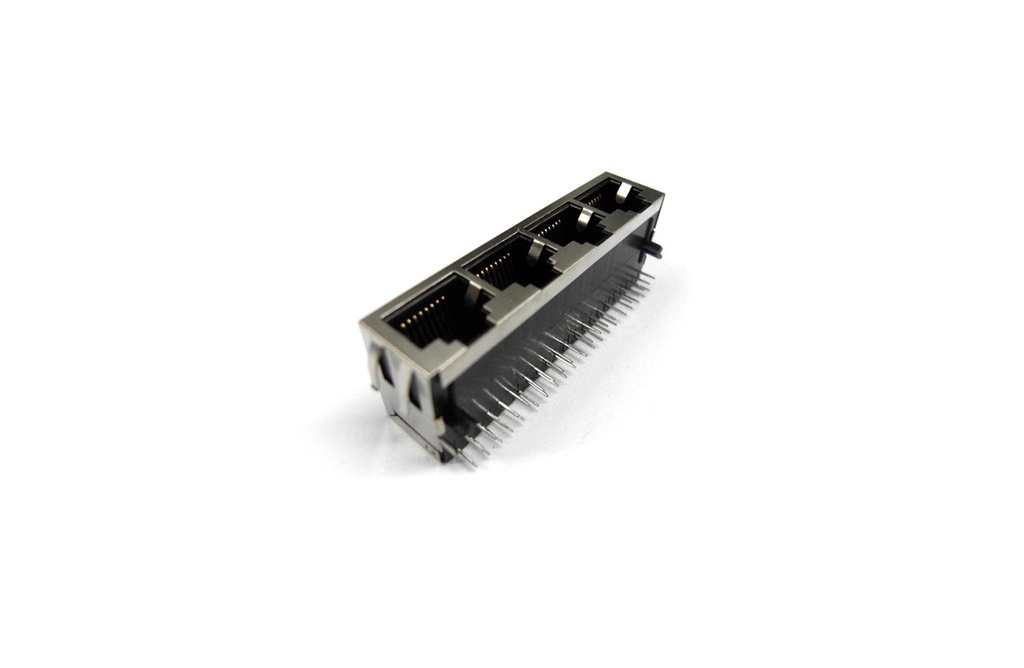 MODULO DE 4 RJ45 HEMBRA P/IMPRESO