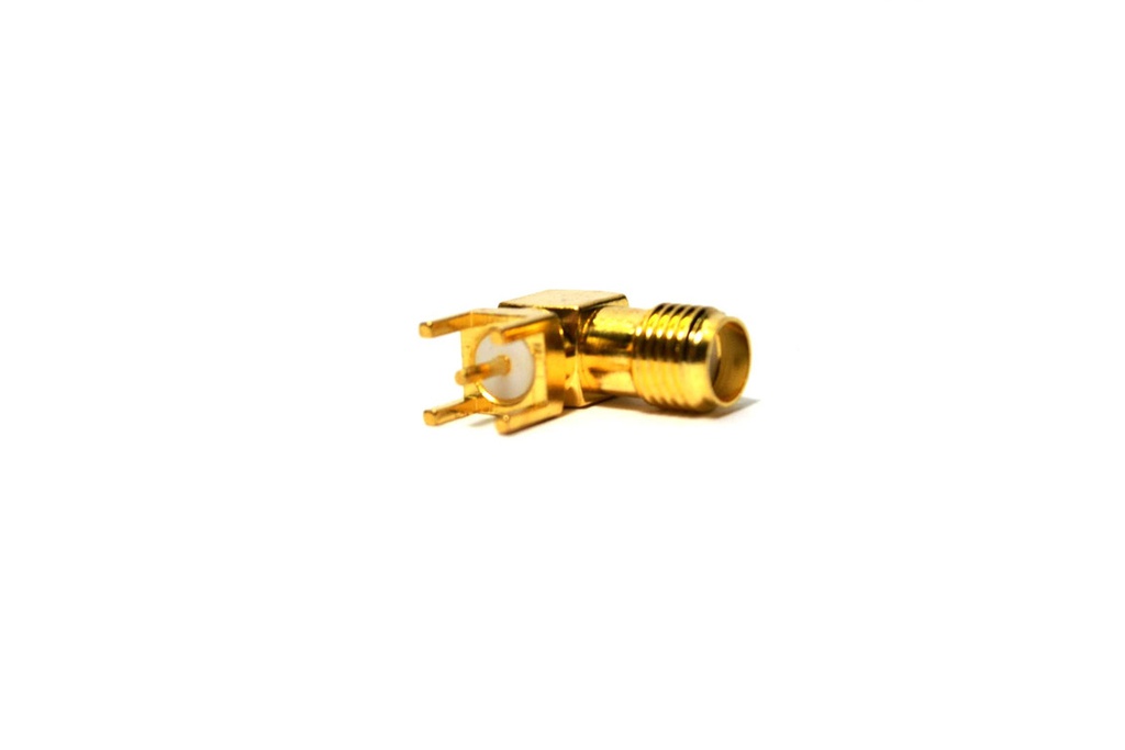 CONECTOR SMA HEMBRA P/IMPRESO A 90º