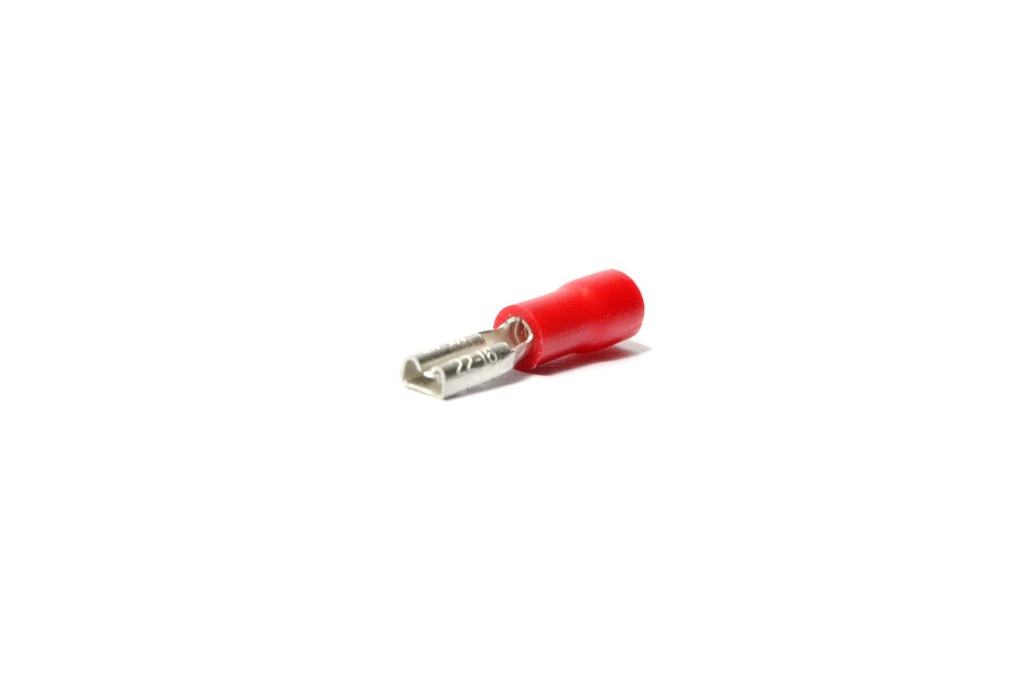 PALA HEMBRA 2.8mm PREAISLADO ROJO