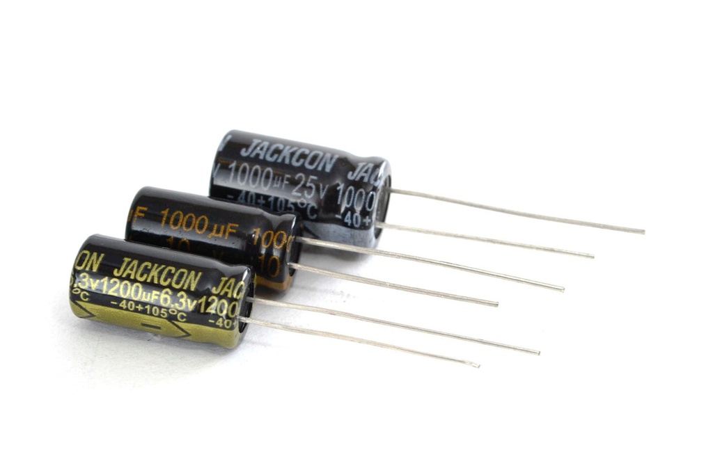 CAP. ELECTROLITICO 105ºC 1200uF 10V LOW ESR