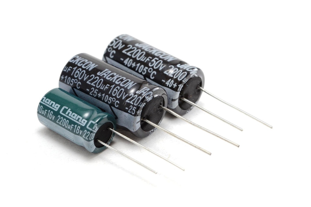 CAP. ELECTROLITICO 105ºC 2200uF 10V LOW ESR