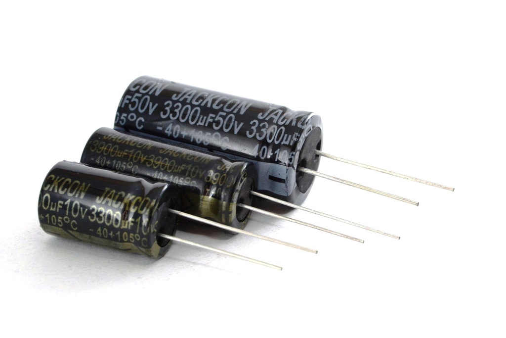 CAP. ELECTROLITICO 3300uF 10V 105ºC