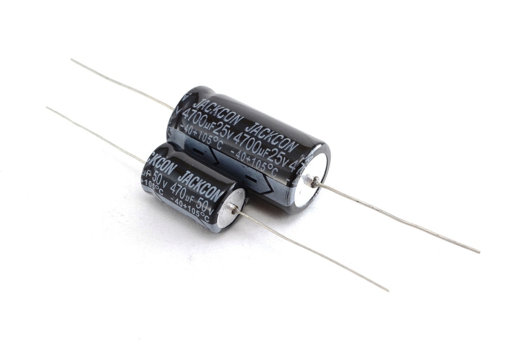 CAP. ELECTROLITICO AXIAL 4700uF 25V 105ºC