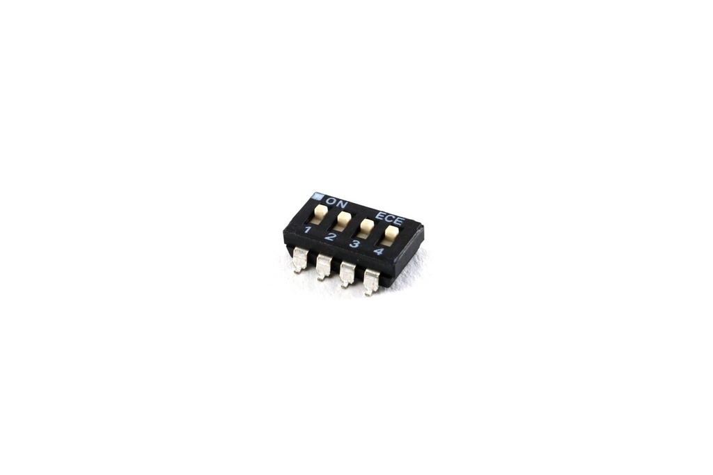 DIP SWITCH SMD 4 VIAS