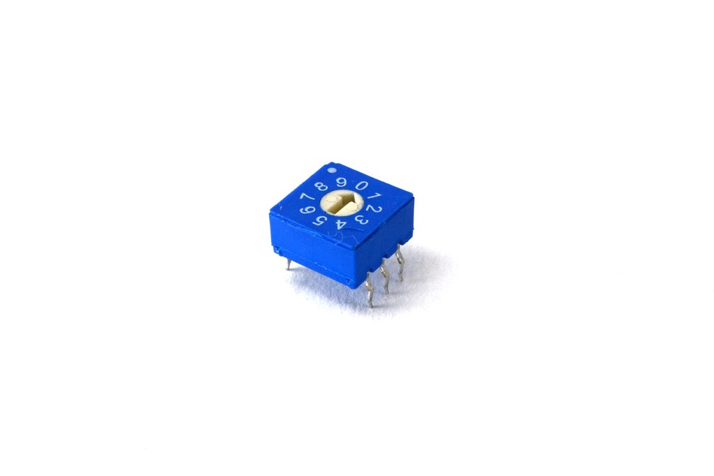 DIP SWITCH ROTATIVO 10 POS. DECIMAL REAL