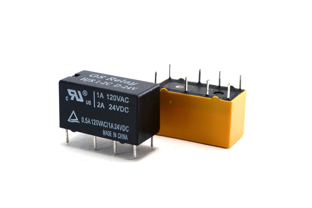 RELAY 2 INV. 6VDC 2 AMP.