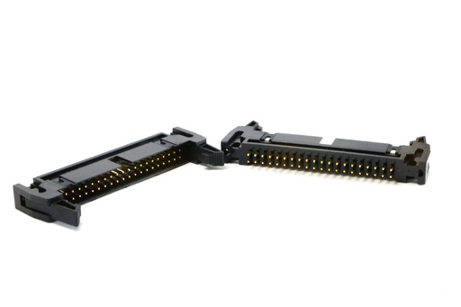 [IDC40M-TR] IDC MACHO RECTO C/TRABA 40 VIAS