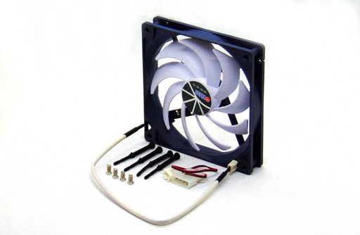 [KDE1425-HBR3] FAN 140x140x25mm 12V C/RULEMAN 3 CABLES