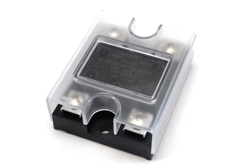 [KSD440AC8] SSR 4-32VDC / 75-480VAC 40AMP C/TAPA Y LED