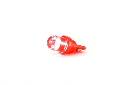 [L-AUTO-T10R] LED P/AUTO 10mm ROJO 12V