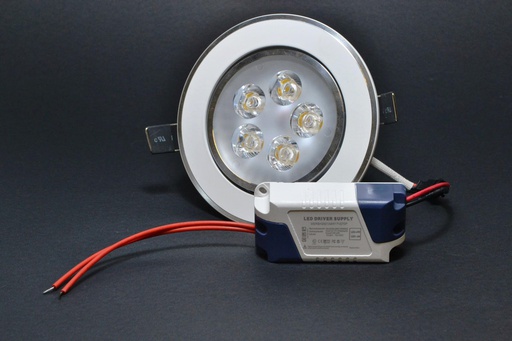 [L-MWW5A] APLIQUE DE EMBUTIR 5W 220V BLANCO CALIDO