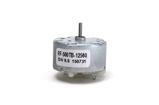 [MOT-500] MOTOR DE CORRIENTE CONTINUA 6V 2200RPM 84mA