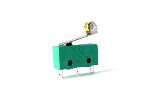 [MS-5PR] MICROSWITCH 5A PALANCA CORTA CON RUEDA