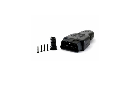 [OBD-II-M109] CONECTOR MACHO OBD2 CARCASA GRANDE